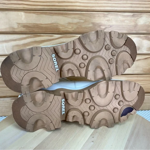 Sorel BREX Womens 10 US NL4303-120 Cream Round Toe Pull-On Ankle Chelsea Boot WP - Picture 7 of 13